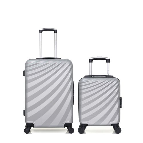 WAVE PARIS - Lot de 2 - Valise weekend et valise cabine XXS DANUBE