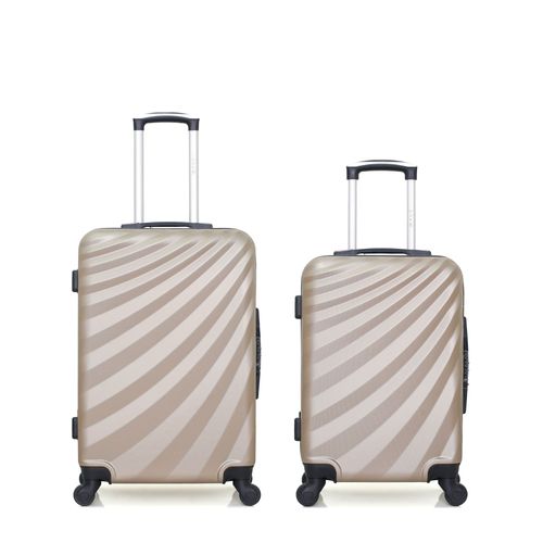 WAVE PARIS - Lot de 2 - Valise weekend et valise cabine DANUBE