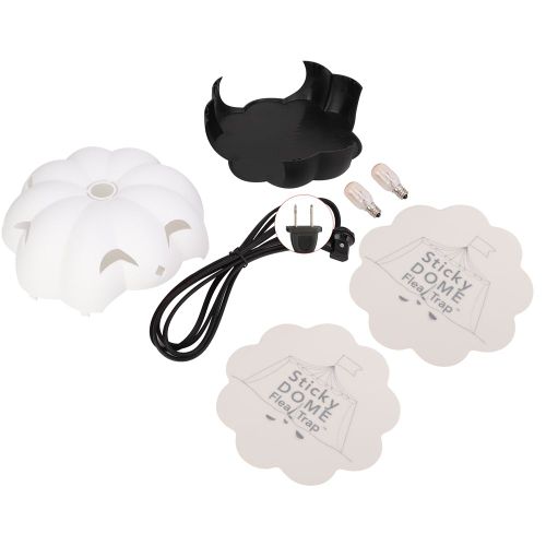 Lampe anti-puces en forme de citrouille, piege a insectes, fourmis, cafards, lumiere pour la maison (prise americaine 110 V)