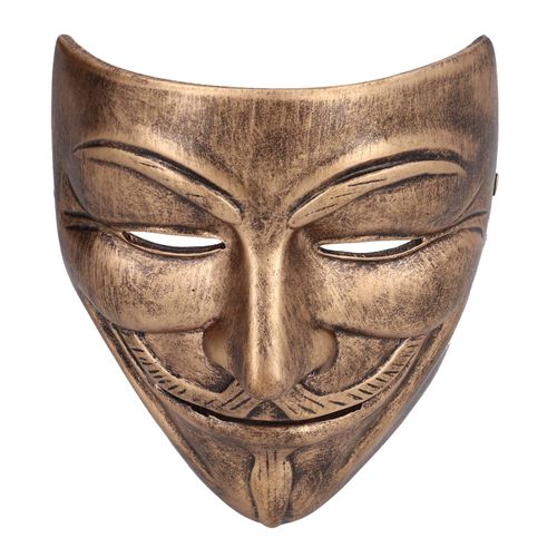 Masque d'Halloween en resine avec sangle elastique, reutilisable, accessoire de deguisement pour fete costumee