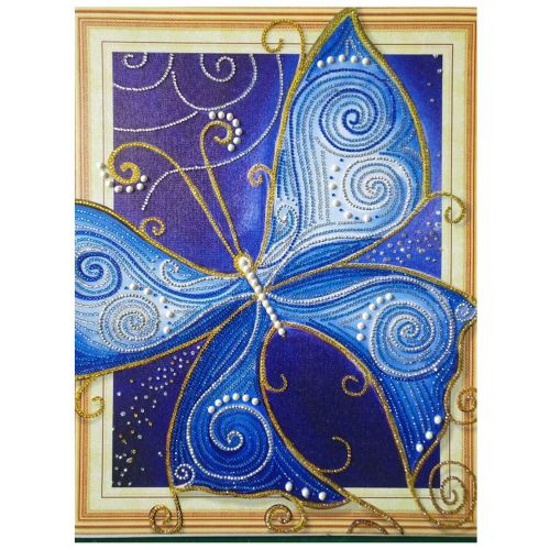 Connor Peinture Diamant A Faire Soi-Meme, Broderie En Strass, Decoration Coloree Pour La Maison (Papillon)