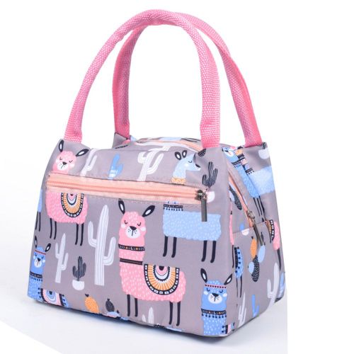 CONNOR Sac a dejeuner isotherme et portable, epais, en alpaga, pour adultes et enfants