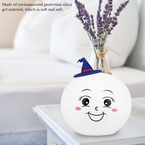 Connor Mini Lampe De Chevet Led Usb En Silicone Avec Capteur Tactile Pour Halloween