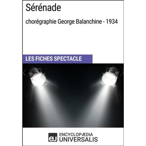 Sérénade (Chorégraphie George Balanchine - 1934)