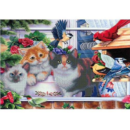 Connor Peinture Diamant A Faire Soi-Meme, Broderie En Strass, Point De Croix, Artisanat, Decoration Murale