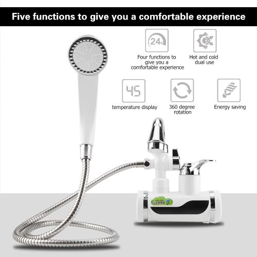 CONNOR Distributeur d'eau chaude et froide instantane, robinet chauffant avec affichage de la temperature # 1