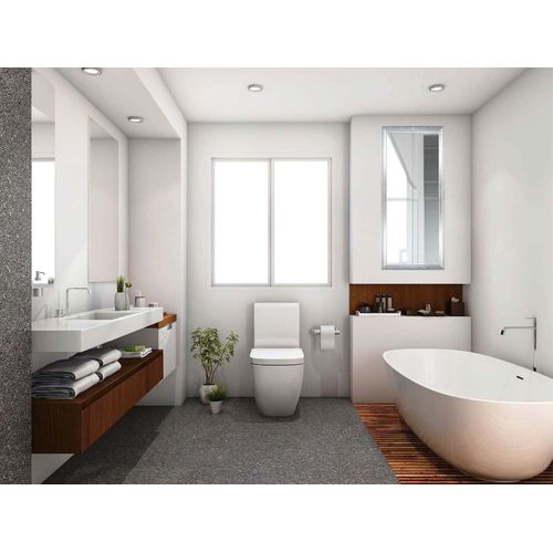 ytseazn-Strong Miroir Mural Design 30 X 25 Cm Pour Appartement,Salle De Bain D'Invités,Couloir,Salon