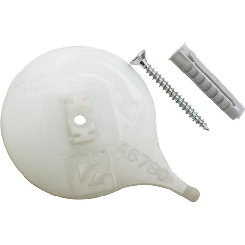 Ytseazn-Support De Plafond Pour Rail De Rideau En Aluminium,2 Voies Blanc,Lot De 2,Non Applicable