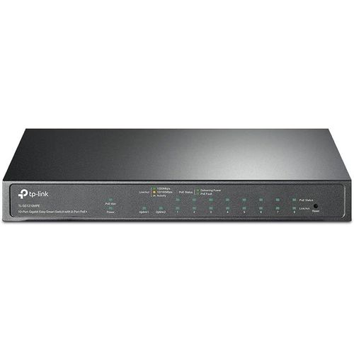ytseazn-Tl-Sg1210Mpe 10-Port Gigabit Easy Smart Switch With 8-Port Poe+