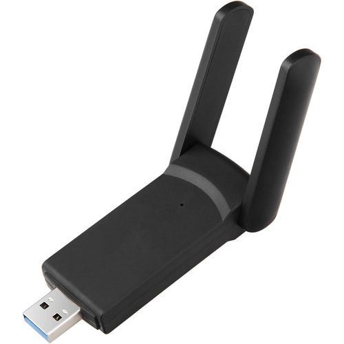 ytseazn-Clé Wifi Pour Pc,Adaptateur Clé Usb Wifi Adaptateur Pc Wifi Avec Antennes Clé Internet Ordinateur Portable,Double Bande 2,4 Ghz/5,8 Ghz 1300 Mbps Compatible Avec 10/8/7
