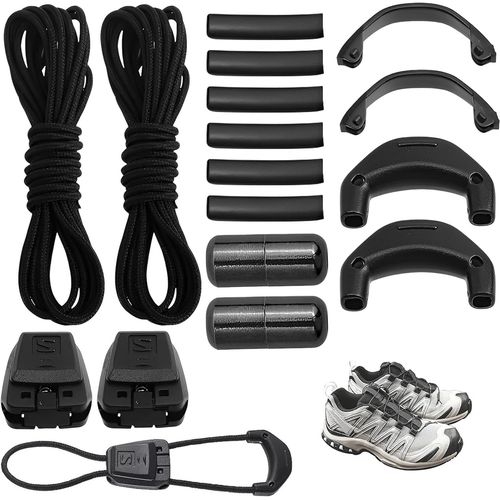 Ytseazn-Kit De Lacet De Rechange Pour Salomon Chaussures,Lacets Sans N?Uds,Lacet Elastique Adulte,Lacets De Rechange Pour Ski Shoelaces Laces,Système Quicklace Pour Hommes,Femmes Et Enfants