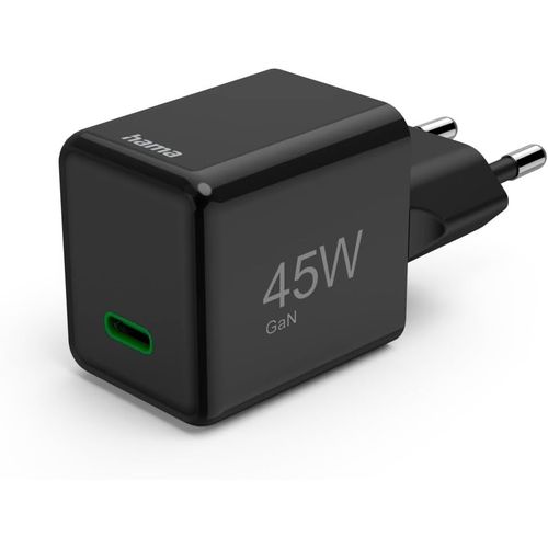 Clicksell-45w Chargeur Usb C Rapide Compatible Iphone, Samsung, Macbook - [Technologie Gan, Pd + Qc 3.0] [Recharge Optimisée] [1 Port Usb C] Noir