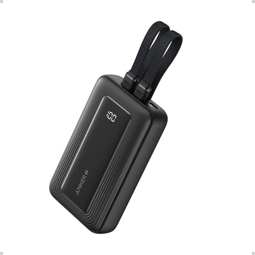Clicksell-Zolo Power Bank, Batterie Externe Portable Rapide 30 W 10 000 Mah Avec Câbles Usb-C Et Lightning Certifié Mfi, 1 Usb-C, 1 Usb-A, Batterie Pour Iphone Séries 16/15/14, Macbook, Galaxy, Et Au