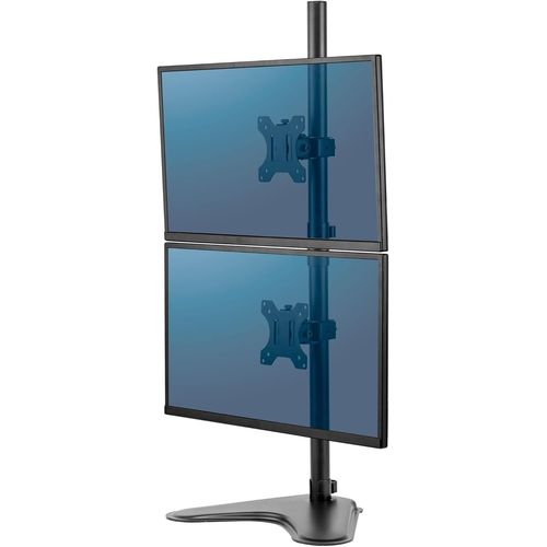 CLICKSELL-Bras Porte-Écran Double Vertical Sur Pied Professional Series Jusqu'À 32" Double Empilement