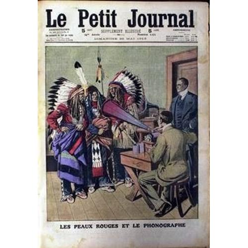 Petit Journal Supplement Illustre (Le) N° 1175 Du 25/05/1913