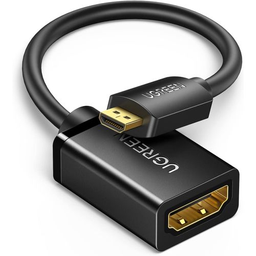 CLICKSELL-Micro Hdmi Vers Hdmi 4K 60Hz Adaptateur Micro Mâle Vers Femelle Transfert Bidirectionnel Supporte 3D Ethernet Arc Compatible Avec Raspberry Pi 4 Hero 7 6 Black Asus Zenbook Ux330Ua Yoga (20