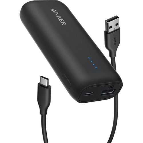 Clicksell-321 Batterie Externe (Powercore 5k), 5 200 Mah Powerbank, Compatible Avec Iphone15/14/13/12, Samsung, Google Pixel, Lg Et Bien Plus Encore (Noir)