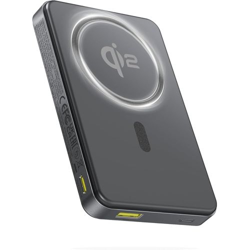 Clicksell-Magsafe Batterie Externe, Certifié Qi2 Batterie Externe Magnétique 10000mah, 15w Power Bank Sans Fil, Mini Powerbank Usb-C Pd 22.5w Charge Rapide, Batterie Externe Pour Iphone 16/15/14/13,