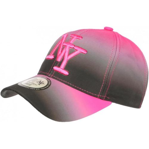 Casquette Ny Rose Et Noire Fashion Et Originale Baseball Renbo - Taille Taille Unique - Couleur Rose - Mixte
