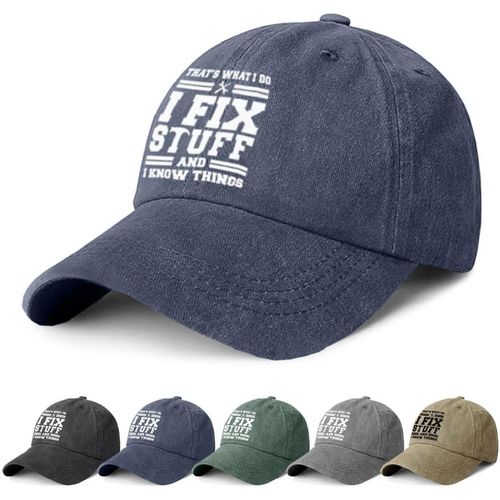 Casquette De Baseball Homme Vintage Chapeau Coton Réglable Casquettes Classique Retro Casquette Un Xe Trucker Cap Hat For Sport Hip-Hop Golf Voyages Chapeau De Soleil Décontractée Tendance