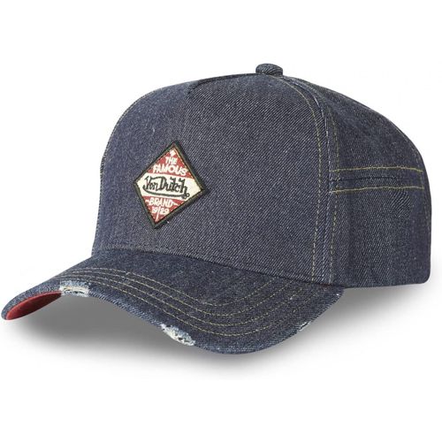 Casquette Homme & Femme Ajustable, Casquette Baseball Originale Denim, Bleu, Rouge, Blanc, Taille Tu