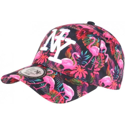 Casquette Flamants Roses Originale Print Ny Baseball Flamingo - Taille Taille Unique - Couleur Rose - Mixte