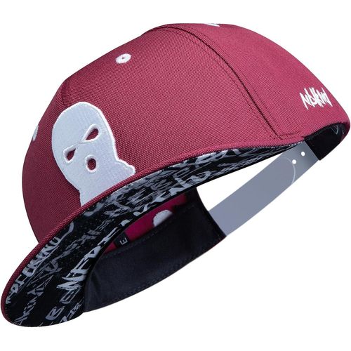 Casquette Snapback-Hommes Femmes Cagoule Bordeaux, Taille Unique Onesize, Taille Réglable, Un Xe, Style Streetwear, Casquette De Baseball Avec Visière Droite, Retro