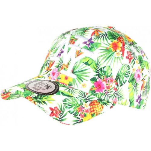 Casquette Ny Verte Et Jaune Fleurs Exotiques Originale Baseball Phuket - Taille Taille Unique - Couleur Vert - Mixte