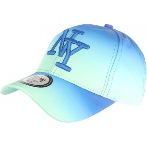 Casquette Ny Turquo Et Bleue Originale Fashion Baseball Renbo - Taille Taille Unique - Couleur Bleu - Mixte