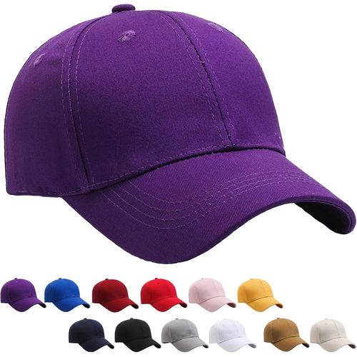 Casquette De Baseball Pour Homme Et Femme, 100% Coton, Taille Unique, Casquettes Sport Baseballs, Coton Anti Soleil Baseball Cap, Casquette Ajustable Homme Et Femme Hip Hop Chapeaux
