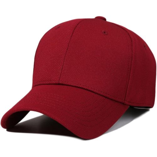 Casquette De Baseball Réglable Un Xe Respirante Sport Solide Chapeau De Soleil Pour Femmes Hommes