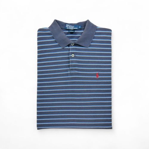 Reconditionné - Polo Manches Courtes Homme - Taille M - Homme - Marine