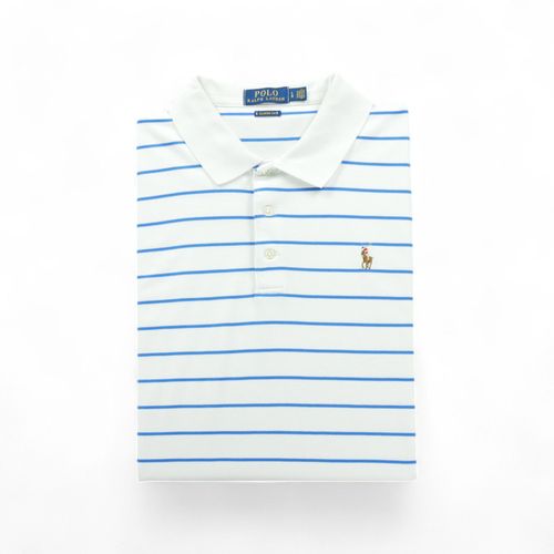 Reconditionné - Polo Manches Courtes Homme Classic Fit - Taille L - Homme - Blanc