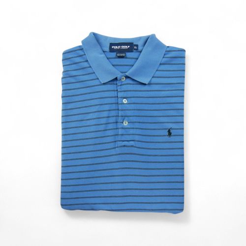 Reconditionné - Polo Manches Courtes Homme Bleu - Taille Xl - Homme - Bleu