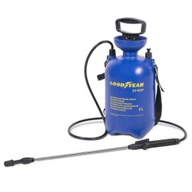 Pulverisateur à main 5L + Buse et Lance Inox - Pulverisateur à Pression Ideal Desherbage et Traitement Naturel Goodyear