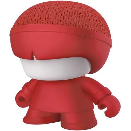 CLICKSELL-Mini Xboy Enceinte Bluetooth Portablelumineuse Led-Son Puissant 360° Télécommande Selfie Intégrée-Rouge