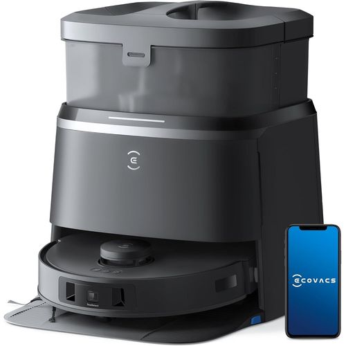 ChenQuanSarl-Aspirateur Robot Deebot T30 Omni Avec Mini Station Robot Aspirateur Laveur, Nettoyage Humide Adaptatif Truedge, Zerotangle, 11 000 Pa, Nettoyage Des Serpillières À L'Eau C