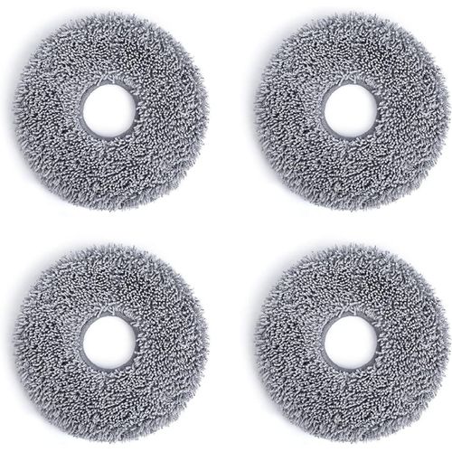 ChenQuanSarl-Chiffons De Nettoyage Lavables / Réutilisables, Pour Aspirateur Robot Deebot T30 Pro Omni / T30 Omni, Boîte De 2, Accessoire D'Origine