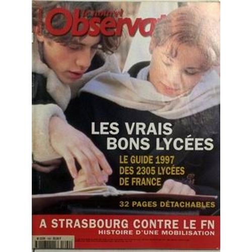 Nouvel Observateur (Le) N° 1690 Du 27/03/1997