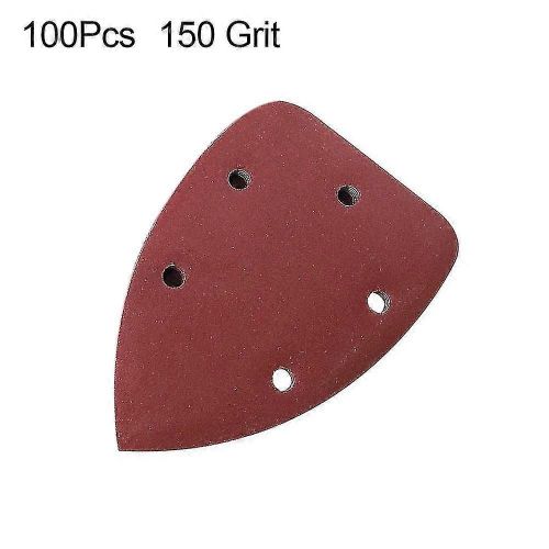 40-320 Grit Triangle Polissage Papier De Verre Tamponnage Disque De Ponçage Feuilles-Taille, Couleur: 150 Grit, 100pcs *