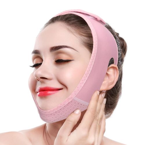 Masque Minceur Visage Bandages Amincissants Facial Double Chin Care Perte De Poids Ceintures Faciales