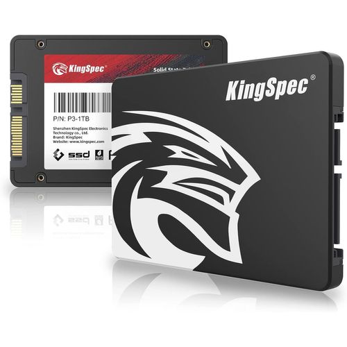 CLICKSELL-1To 2.5"" Sata Ssd, 3D Nand Flash Disque Dur Ssd Interne, Vitesse De Lecture Jusqu'À 550 Mo/Sec - Pour Ordinateur De Bureau/Portable/Tout-En-Un