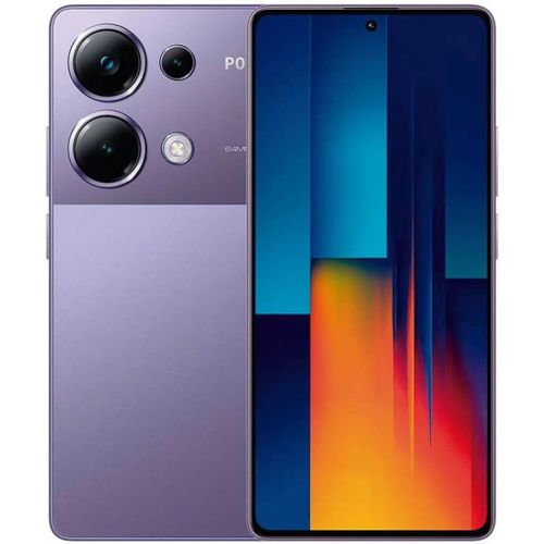 KGABERY-Poco M6 Pro 12 Go/512 Go Violet (Purple) Double Sim