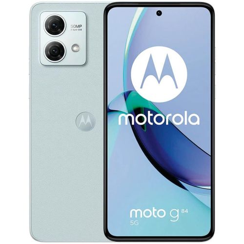 KGABERY-Moto G84 5G 8 Go/256 Go Bleu (Marshmallow Blue) Double Sim Xt2347-2