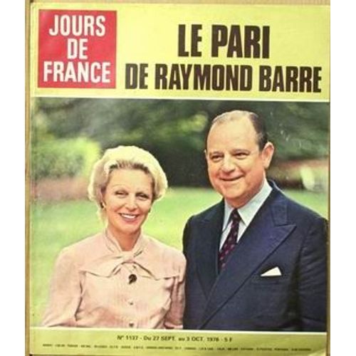 Jours De France N° 1137 Du 27/09/1976