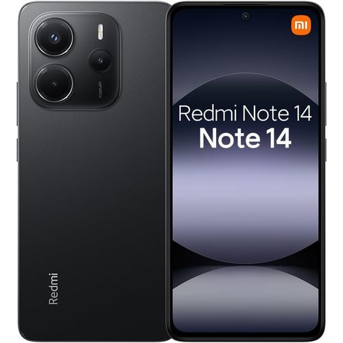 Kgabery-Redmi Note 14 Smartphone 8 Go + 256 Go 108 Mp Ai All-Star Durability Mediatek Helio G99-Ultra 120 Hz Eye-Care Batterie 5500 Mah Avec Nfc, Sans Chargeur (Noir)
