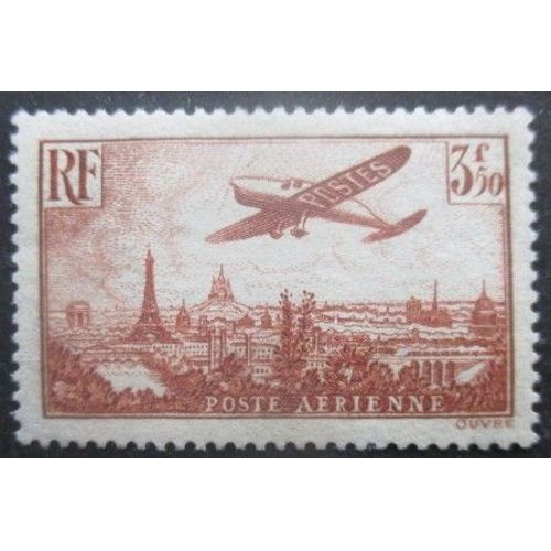 France Poste Aérienne N°13 Avion Neuf **