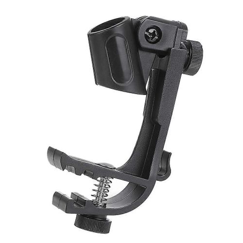 Clips De Microphone Réglables Sur Le Tambour Pour Support De Support De Montage Antichoc De Jante