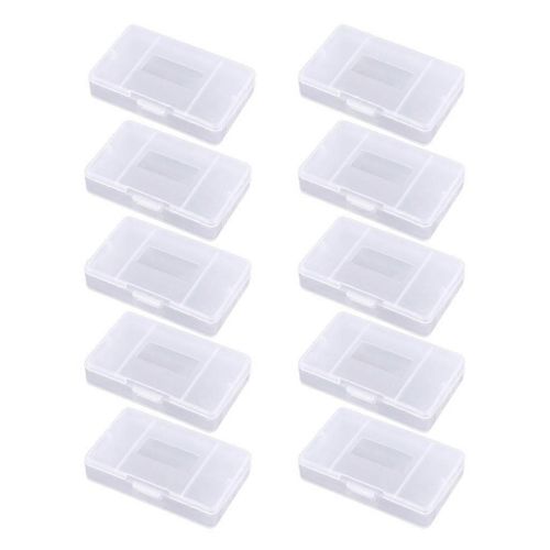 10pcs / Lot Cartouche De Cartes De Jeu En Plastique Transparent Pour Étui Housse Anti-Poussière Pour Étui Pour Game Boy Advance Pour Gba