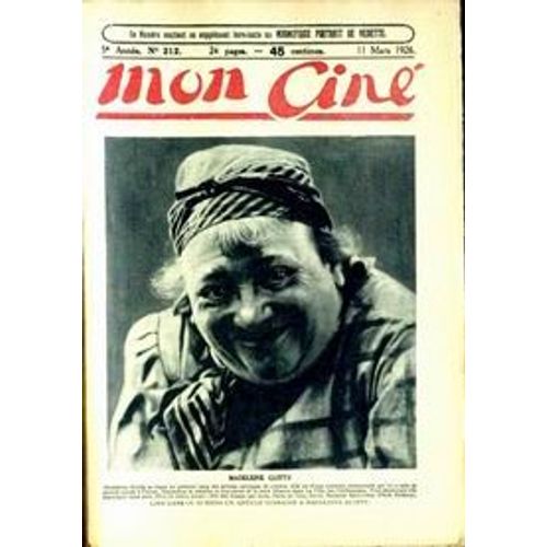 Mon Cine N°212 Du 11-03-1926